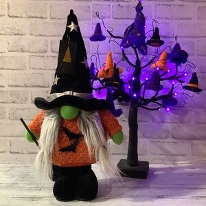 Gnome For The Home Witch Gnome With Broomstick